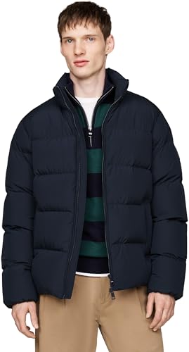 Tommy Hilfiger DOWN PUFFER JACKET Gerade Herren, Blau (Desert Sky), im Sale